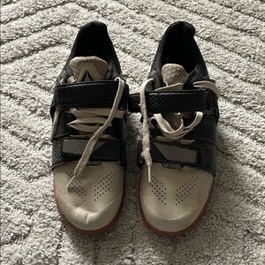 Reebok Weightlifting Black and Cream ExoFrame R Lifting FTWR 22mm